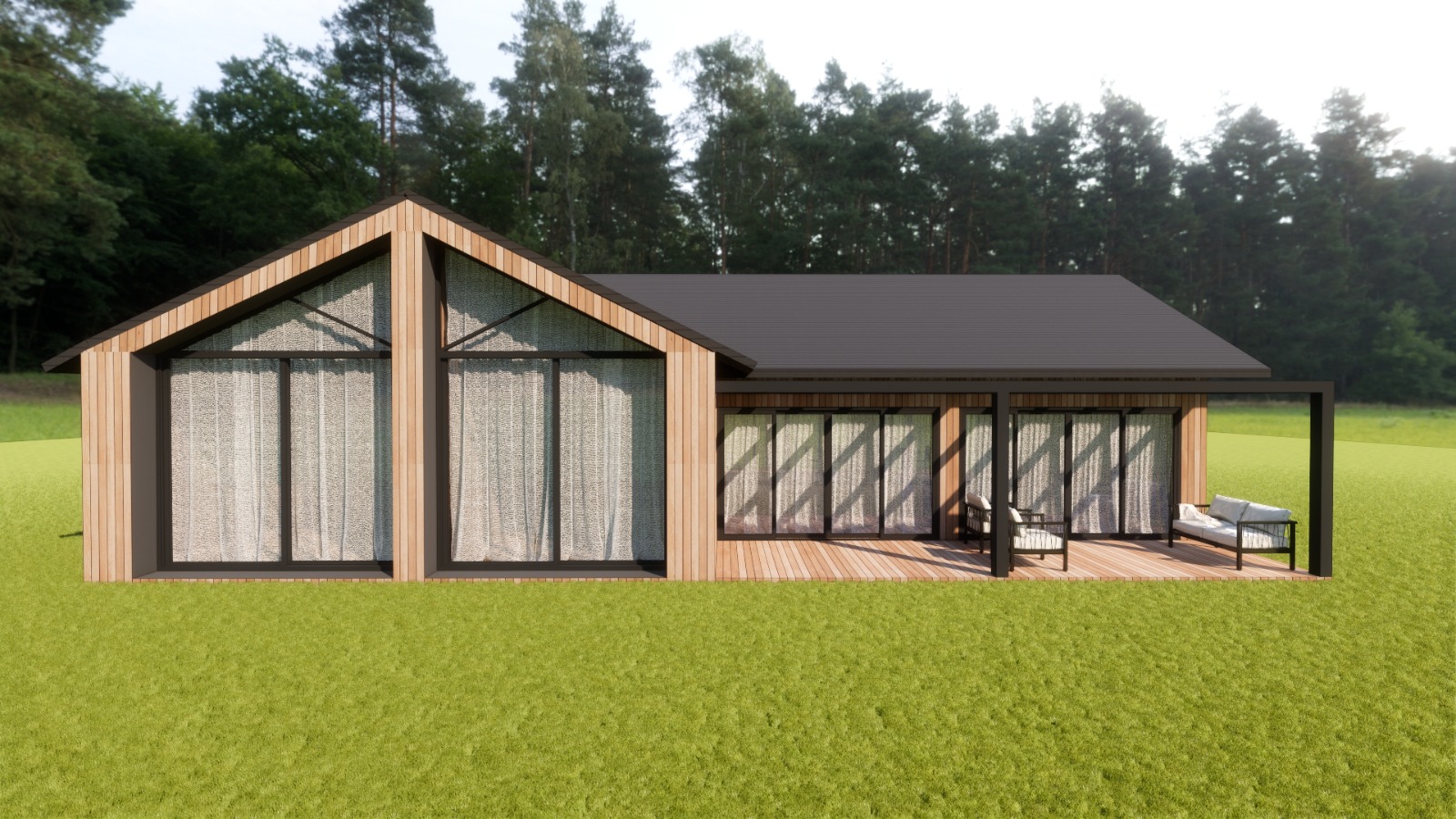 Modelo Asgard, 120m²